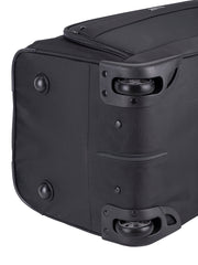 Cellini Microlite Trolley Duffel Bag In Black