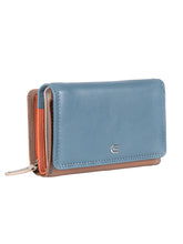 Cellini Diva Lotus Medium Multicard Purse Russet