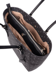 Polo Womens Medium Tote Bag In Black