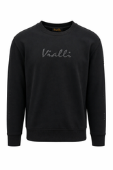 Vialli Mens Mega Sweatshirt In Black