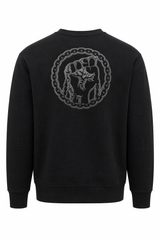 Vialli Mens Mega Sweatshirt In Black