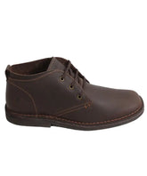 Hush Puppies Mens Cooper Brown Suede Shoes