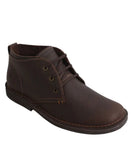 Hush Puppies Mens Cooper Brown Suede Shoes