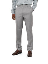 Polo Mens Custom Fit Trouser In Light Grey