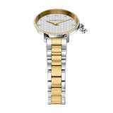 Micheal Kors Womens Two Tone Stainless Steel Pyper Watch In Sliver/Gold/Silver Dial