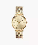 Micheal Kors Pyper Gold Stainless Steel