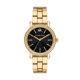 Micheal Kors Ladies Alloy Watch In Gold