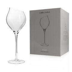 White Wine Glass Set Of 4- Sway