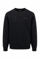 Vialli Mens Mikael Sweatshirt In Black