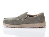 Hey Dude Mens Mikka Braided Shoes In Olive Grey