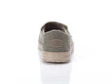 Hey Dude Mens Mikka Braided Shoes In Olive Grey