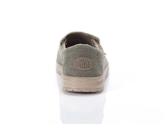Hey Dude Mens Mikka Braided Shoes In Olive Grey