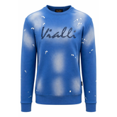 Vialli Mens Mission Sweatshirt In Blue
