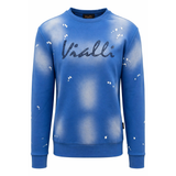 Vialli Mens Mission Sweatshirt In Blue