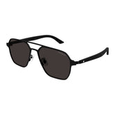 Mont Blanc Unisex Sunglasses In Black