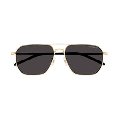 Mont Blanc Sunglasses For Men In Light Gold