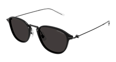 Montblanc Sunglasses Man Black Grey Mb0155S-009