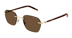 Montblanc sunglasses Man Gold Havana Brown MB0270S-004