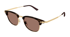 Montblanc Sunglass Man Brown Gold Brown Mb0364S-004