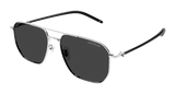 Montblanc sunglasses Man Silver Black Grey MB0367SA-002
