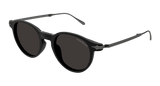 Montblanc Sunglasses Mens In Black Ruthenium Grey MB0407S-002