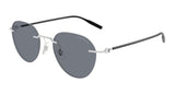 Montblanc Sunglasses Mens In Silver Grey MB0428S-002