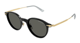 Montblanc Sunglass Man Black Gold Grey MB0362S-001