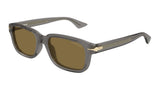 Montblanc Sunglasses Mens In Grey Brown MB0436S-003