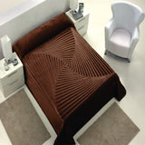 Mora Casa Moderna Blanket In Chocolate