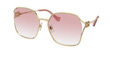 Miu Miu Womens Sunglasses In Gold