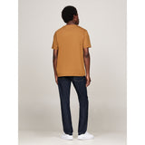 Tommy Hilfiger Mens Vertical Brown Flag T-Shirt