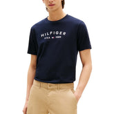 Tommy Hilfiger Mens Fathers Day Tee T-Shirts Navy