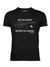 Sniper Mens My Pa T-Shirts In Black