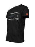 Sniper Mens My Pa T-Shirts In Black