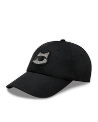 Karl Lagerfeld Womens k-Ikonik 2.0 Cap In Black