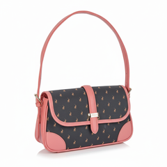 Polo Kelsey Flapover Shoulder Bag In Brown