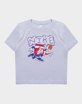Nike Boys Chalky Boxy Ball Tee T-Shirt In Ghost