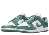 Nike Womens Dunk Low Next Nature Sneakers In White/Green