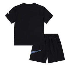 Nike Boys Nsw Itz Relaxed 2 Pcs T-Shirt & Shorts In Black