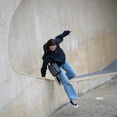 Paklite Comby Perf-Vertical C/Over In Grey