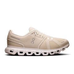On Cloud Womens Cloud 6.0 Shoes In Pearl