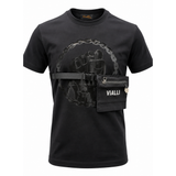 Vialli Oppa T-Shirt In Black