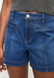 Sissy boy Womens High Waist Shorts In Medium Vintage