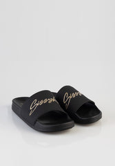 Sissyboy Womens Paula Bold Slides In Black