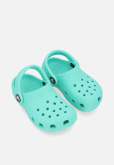 Crocs Kids Classic Clog Shoes In Lagoon