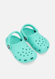 Crocs Kids Classic Clog Shoes In Lagoon