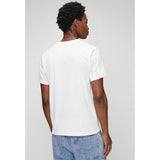 Replay Mens Basic Logo T-shirt In White