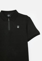 Soviet B Smooth Svt9088 - Boys S/Slv Fashion Golf