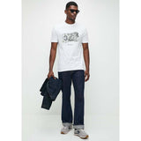 Ben Sherman Pound Sterling Mens T-Shirt In White