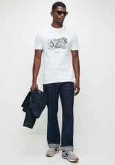 Ben Sherman Pound Sterling Mens T-Shirt In White
